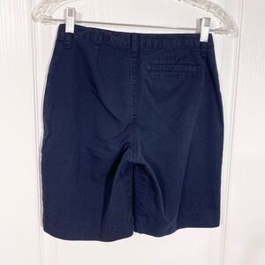 Y2K Classroom School Uniform Shorts Vintage Navy Youth 14 Unisex